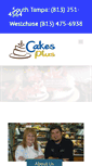Mobile Screenshot of cakesplustampa.com