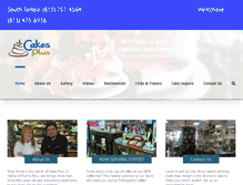 Tablet Screenshot of cakesplustampa.com